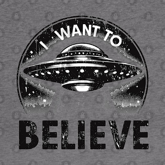 UFOs - I Want To Believe by Vehicles-Art